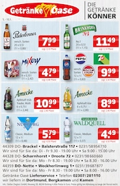 Getränke Oase Getränkemärkte Prospekt der aktuellen Woche mit 1 Seite, gültig von 05.01.2026 bis 10.01.2026, in Wickede und Umgebung Aktueller Getränke Oase Getränkemärkte Prospekt in Wickede und Umgebung, "Aktuelle Angebote" mit 1 Seite, 05.01.2026 - 10.01.2026