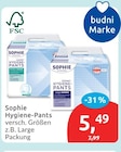 Hygiene-Pants von Sophie im aktuellen budni Prospekt