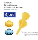 Sandspielzeug Schaufel und Rechen Angebote von CAPERLAN bei Decathlon Heilbronn für 4,99 €