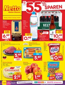 Veltins im aktuellen Netto Marken-Discount Prospekt (Löhne) Veltins im Netto Marken-Discount Prospekt "Aktuelle Angebote" mit 63 Seiten (Löhne)