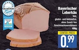 Bayerischer Leberkäs für 0,99 € bei EDEKA im Angebot Bayerischer Leberkäs im aktuellen EDEKA Prospekt