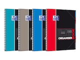 Oxford Etudiants - Cahier trieur Organiserbook A4+ (24 x 29,7 cm) - 160 pages - grands carreaux (Seyes) - disponible dans différentes couleurs - Oxford dans le catalogue Bureau Vallée