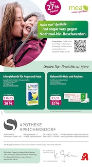 Aktueller mea - meine apotheke Prospekt "Unsere März-Angebote" für Speichersdorf Aktueller mea - meine apotheke Prospekt für Speichersdorf mit Seiten