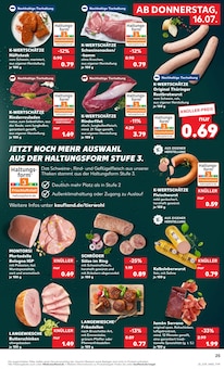Schweinefleisch im Kaufland Prospekt "Hier bin ich richtig" mit 65 Seiten (Krefeld)