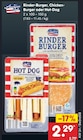 Rinder-Burger, Chicken- Burger oder Hot-Dog von American Style im aktuellen Netto Marken-Discount Prospekt für 2,29 €