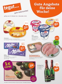 Rotkäppchen Sekt im aktuellen tegut Prospekt (Aalen) Rotkäppchen Sekt im tegut Prospekt "tegut… gute Lebensmittel" mit 23 Seiten (Aalen)