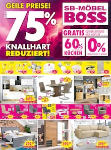 Teppichboden im aktuellen SB Möbel Boss Prospekt (Rostock) Teppichboden im SB Möbel Boss Prospekt "GEILE PREISE!" mit 2 Seiten (Rostock)