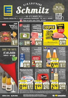 Aktueller EDEKA Prospekt (Leverkusen) EDEKA Prospekt "Aktuelle Angebote" mit Seiten (Leverkusen)