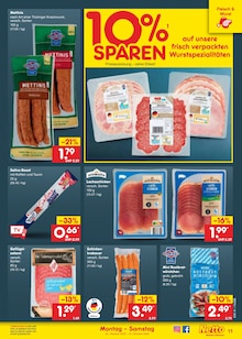 Wurst im Netto Marken-Discount Prospekt "Aktuelle Angebote" mit 68 Seiten (Hildesheim)