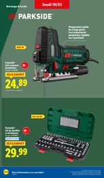 Prix et réduction Sauteuse dans le prospectus Lidl en cours Offre Sauteuse dans le catalogue Lidl du moment à la page 44