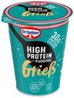 High Protein Grießpudding oder Sahne Pudding oder Rote Grütze von Dr. Oetker für 1,99 € bei REWE im Angebot High Protein Grießpudding oder Sahne Pudding oder Rote Grütze von Dr. Oetker im aktuellen REWE Prospekt