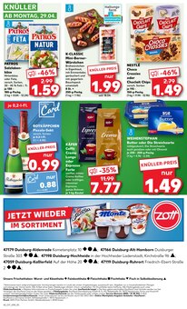 Speck im Kaufland Prospekt "Aktuelle Angebote" mit 44 Seiten (Duisburg)