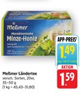 Ländertee Angebote von Meßmer bei EDEKA Bietigheim-Bissingen für 1,49 €
