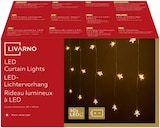 Rideau lumineux à LED - LIVARNO - Lidl à Échirolles Rideau lumineux à LED - LIVARNO en promo chez Lidl Échirolles à 3,99 €