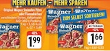 Steinofen Pizza oder Flammkuchen Angebote von Original Wagner bei EDEKA Bamberg für 1,66 €
