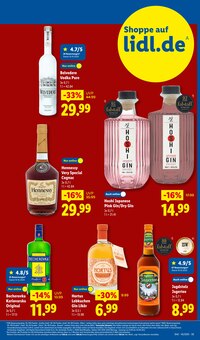 Vodka im aktuellen Lidl Prospekt (Reutlingen) Vodka im Lidl Prospekt "LIDL LOHNT SICH" mit 66 Seiten (Reutlingen)