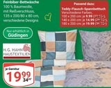 Feinbiber-Bettwäsche von H.G. Hahn Haustextilien für 9,99 € bei GLOBUS im Angebot Feinbiber-Bettwäsche von H.G. Hahn Haustextilien im aktuellen GLOBUS Prospekt