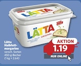 Aktuelle Margarine Angebote bei combi in Bielefeld Aktuelles Lätta Halbfettmargarine Angebot bei combi in Bielefeld ab 1,19 €
