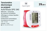 Tensiomètre électronique au poignet - Spengler dans le catalogue Technicien de Santé