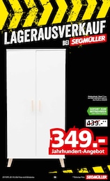 Flurmobiliar im Segmüller Prospekt Flurmobiliar im Segmüller Prospekt "LAGERAUSVERKAUF BEI SEGMÜLLER" auf Seite 36