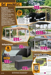 Aktueller Hornbach Prospekt mit Carport, "Energieverlust? Nicht mit Dir.", Seite 13