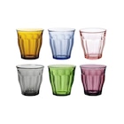 Lot de 6 verres Picardie - DURALEX - Carrefour à Argenteuil Lot de 6 verres Picardie - DURALEX en promo chez Carrefour Argenteuil à 9,99 €