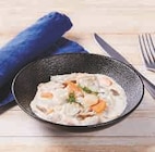 Blanquette de lieu ou duo merlu crevettes sauce champignons en promo chez Super U Versailles à 18,49 €