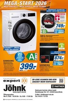Waschmaschine im aktuellen expert Prospekt (Kiel) Waschmaschine im expert Prospekt "Top Angebote" mit 12 Seiten (Kiel)