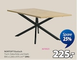 NORTOFT Esstisch im JYSK Prospekt NORTOFT Esstisch im aktuellen JYSK Prospekt für 225,00 €