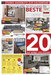 Aktueller BRAUN Möbel-Center Prospekt mit Couchtisch, "HAUSMESSE", Seite 2