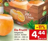 Aktuelles Eis-Frucht Angebot bei Netto Marken-Discount in Freiburg (Breisgau) ab 4,44 €