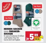 Herren Socken Angebote von Gut & Günstig bei E center Stuttgart für 5,99 €