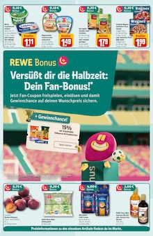Aktueller REWE Prospekt "Dein Markt" Aktueller REWE Prospekt