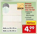 Platzset im Angebot bei Netto Marken-Discount in Siegen Platzset Angebote bei Netto Marken-Discount Siegen für 4,99 €
