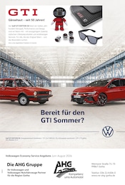 Volkswagen Prospekt für Gotha mit 1 Seite Volkswagen Prospekt für Gotha: "Mehr Platz. Mehr Möglichkeiten.", 1 Seite, 01.06.2026 - 31.08.2026