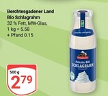 Bio Schlagrahm im Angebot bei GLOBUS in Gera Bio Schlagrahm Angebote von Berchtesgadener Land bei GLOBUS Gera für 2,79 €