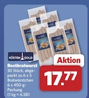combi Wiesmoor - Rostbratwurst Angebot im Prospekt Rostbratwurst bei combi im Wiesmoor Prospekt für 17,77 €