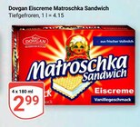 Aktuelle Waffeleisen Angebote bei GLOBUS in Braunschweig Aktuelles Eiscreme Matroschka Sandwich Angebot bei GLOBUS in Braunschweig ab 2,99 €