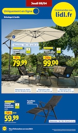 Promos Parasol dans le catalogue "XXL" de Lidl Parasol en promo dans le catalogue Lidl à la page 48