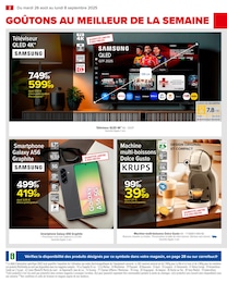 Offre Télévision dans le catalogue Carrefour du moment à la page 4