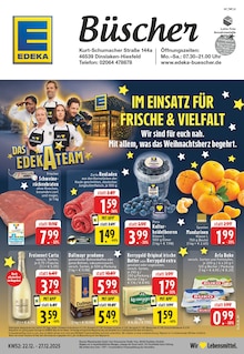 Aktueller EDEKA Prospekt für Oberhausen mit  Seiten