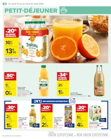 Promotion Vitamine C dans le prospectus Carrefour, valable du 17/06/2025 au 01/07/2025 Promo Vitamine C dans le catalogue Carrefour du moment à la page 12