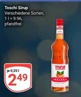 Sirup Angebote von Toschi bei GLOBUS St. Ingbert für 2,49 €