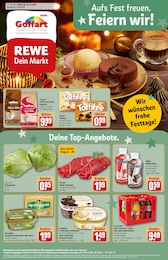 REWE Prospekt für Stolberg (Rheinland, Kupferstadt): "Dein Markt", 24 Seiten, 16.12.2024 - 21.12.2024