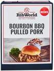 Bourbon BBQ Pulled Pork Angebote von RibWorld bei REWE Ettlingen für 3,99 €