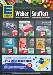 EDEKA Prospekt für Schweinfurt: "Wir lieben Lebensmittel!", 8 Seiten, 26.01.2026 - 31.01.2026
