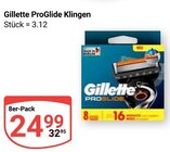 ProGlide Klingen Angebote von Gillette bei GLOBUS Worms für 24,99 €