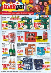 Aktueller Trinkgut Prospekt mit Cola, "Aktuelle Angebote", Seite 1
