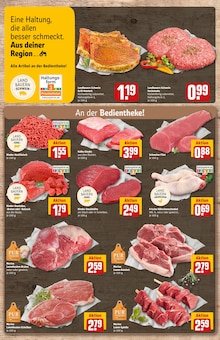Rindfleisch im REWE Prospekt "Dein Markt" mit 30 Seiten (Ludwigshafen (Rhein))