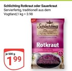 Rotkraut im Angebot bei GLOBUS in Wiesbaden Rotkraut Angebote von Schlichting bei GLOBUS Wiesbaden für 1,99 €